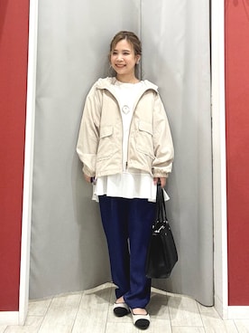 「SHOO・LA・RUE（シューラルー）のアイテム」を使った、shio さん（レディース・143cm）の春コーディネート