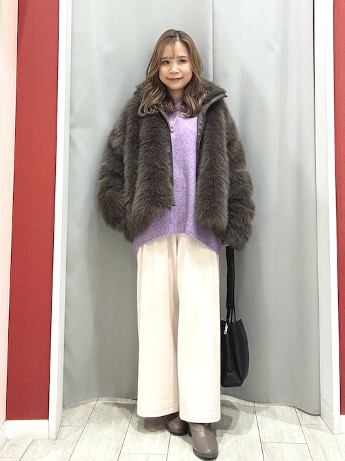 セール】フェイクファーブルゾン（ブルゾン）｜Cutie Blonde