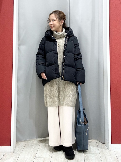 【撥水/洗える】ショートフーディーダウン