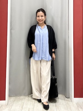 「オフィスカジュアル」｜shio さん（レディース・143cm）の夏コーディネート