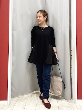 「アイテム（その他シューズ）」を使った、shio さん（レディース・143cm）の秋コーディネート