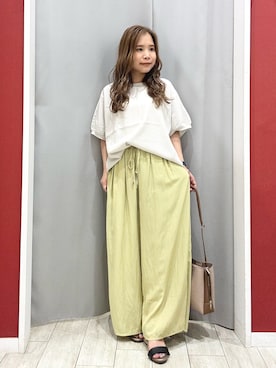 「アイテム（バッグ）」を使った、shio さん（レディース・143cm）の夏コーディネート
