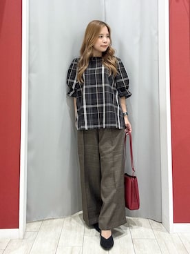 「アイテム（パンツ）」を使った、shio さん（レディース・143cm・20代）の秋コーディネート
