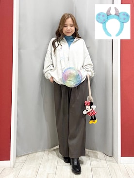 「アイテム（シューズ）」を使った、shio さん（レディース・143cm）の秋コーディネート