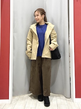 「SHOO・LA・RUE（シューラルー）のアイテム（ブーツ）」を使った、shio さん（レディース・143cm）の秋コーディネート