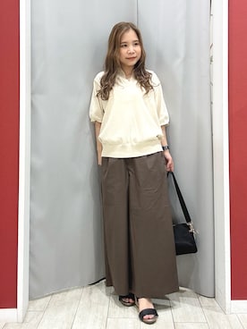 「アイテム（バッグ）」を使った、shio さん（レディース・143cm）の夏コーディネート