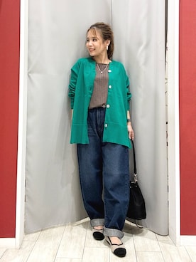 「SHOO・LA・RUE（シューラルー）のアイテム」を使った、shio さん（レディース・143cm）の秋コーディネート