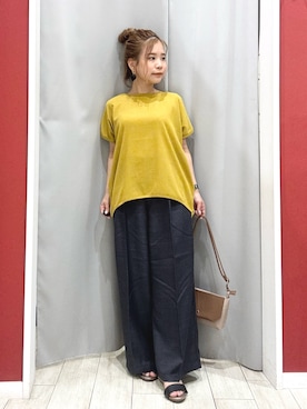 「DRESKIP（ドレスキップ）のアイテム」を使った、shio さん（レディース・143cm）の夏コーディネート