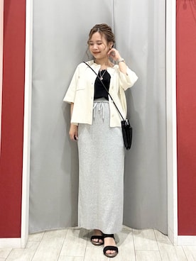 「SHOO・LA・RUE（シューラルー）のアイテム」を使った、shio さん（レディース・143cm）の春コーディネート