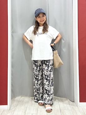「アイテム（サンダル）」を使った、shio さん（レディース・143cm・20代）の夏コーディネート