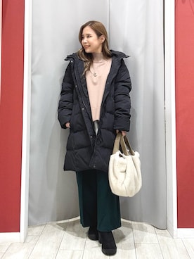 「アイテム（アクセサリー）」を使った、shio さん（レディース・143cm）の冬コーディネート