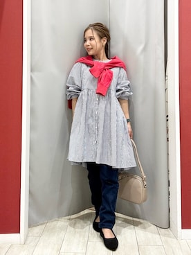 「アイテム（その他シューズ）」を使った、shio さん（レディース・143cm）の秋コーディネート