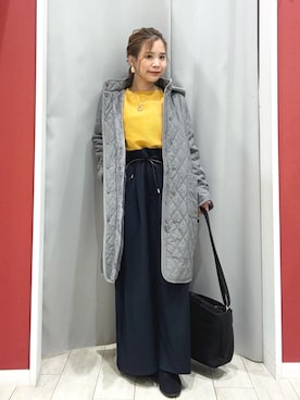 「アイテム（トップス）」を使った、shio さん（レディース・143cm）の秋コーディネート