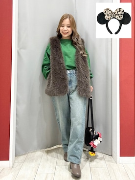 「アイテム（シューズ）」を使った、shio さん（レディース・143cm）の秋コーディネート