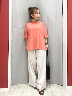 「DRESKIP（ドレスキップ）のアイテム」を使った、shio さん（レディース・143cm）の夏コーディネート