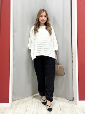 「アイテム（Tシャツ/カットソー）」を使った、shio さん（レディース・143cm）の秋コーディネート