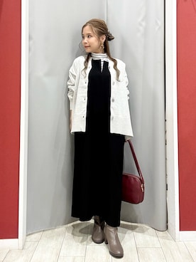 「アイテム（ワンピース/ドレス）」を使った、shio さん（レディース・143cm）の秋コーディネート
