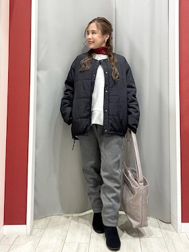 「アイテム（アクセサリー）」を使った、shio さん（レディース・143cm）の冬コーディネート