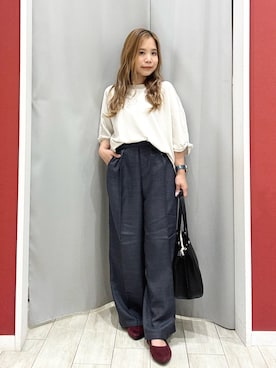 「アイテム（シューズ）」を使った、shio さん（レディース・143cm）の夏コーディネート
