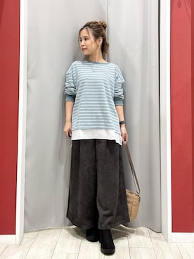 「SHOO・LA・RUE（シューラルー）のアイテム」を使った、shio さん（レディース・143cm）の秋コーディネート