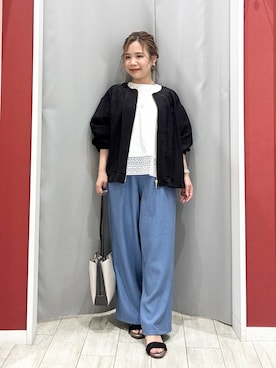 「SHOO・LA・RUE（シューラルー）のアイテム」を使った、shio さん（レディース・143cm）の春コーディネート
