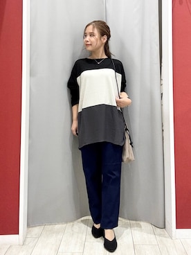 「アイテム（バッグ）」を使った、shio さん（レディース・143cm）の秋コーディネート