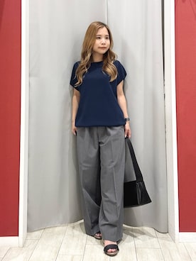「アイテム（サンダル）」を使った、shio さん（レディース・143cm）の夏コーディネート