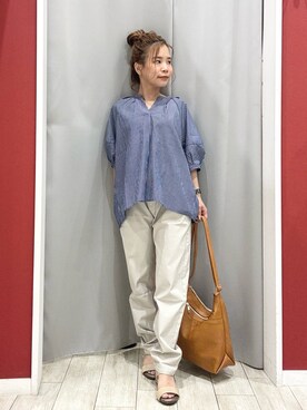 「アイテム（サンダル）」を使った、shio さん（レディース・143cm）の夏コーディネート