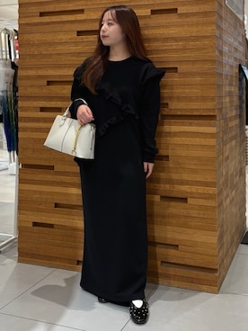 かおりさん（レディース・147cm）の冬コーディネート