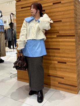 かおりさん（レディース・147cm）の秋コーディネート