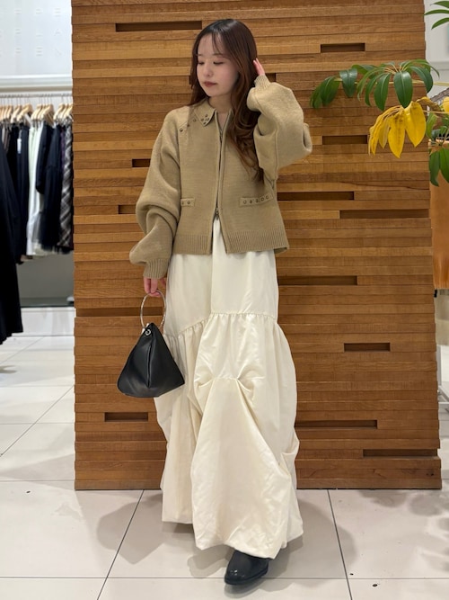 セール】『洗濯可』スタッズデザインカーディガン（カーディガン