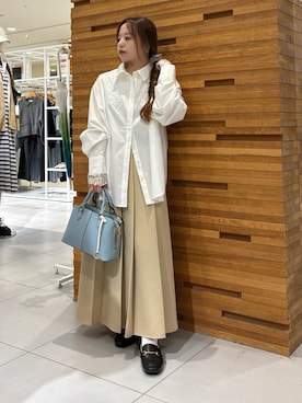 かおりさん（レディース・147cm）の春コーディネート