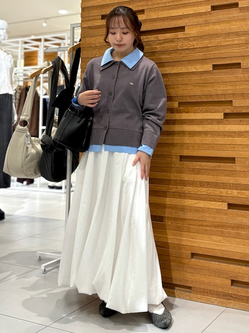 シャツドッキングニットカーディガン（ニット/セーター）｜SENSE OF