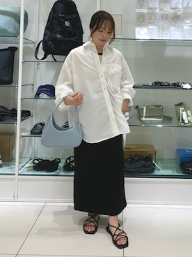 「シンフルコーデ」｜「アイテム（キャミソール）」を使った、かおりさん（レディース・147cm）の夏コーディネート