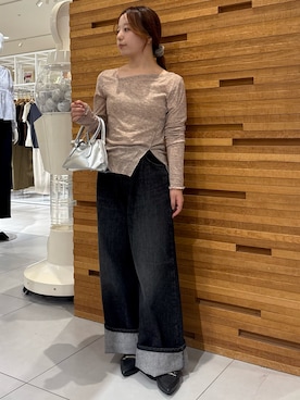 かおりさん（レディース・147cm・20代）の秋コーディネート