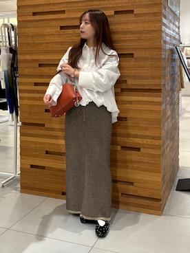 かおりさん(レディース・147cm)の冬コーディネート