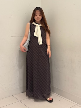 かおりさん（レディース・147cm）の春コーディネート