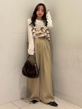 かおりさん（レディース・147cm）の秋コーディネート
