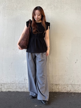 かおりさん（レディース・147cm）の春コーディネート