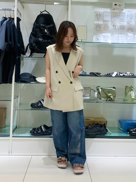 かおりさん（レディース・147cm）の夏コーディネート