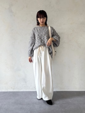 「DouDou（ドゥドゥ）のアイテム」を使った、MEGUMI  さん（レディース・154cm）の秋コーディネート