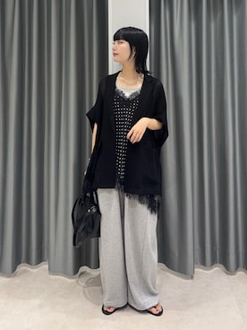 「154cm」｜MEGUさん（レディース・154cm）の夏コーディネート