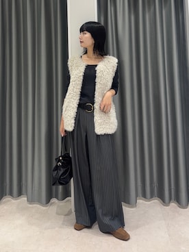 MEGUさん(レディース・154cm)の秋コーディネート