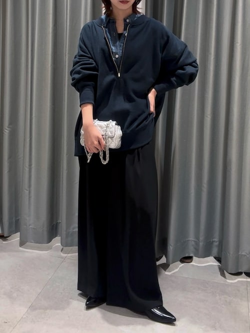 新品【ドゥドゥ】袖リブシアーデニムシャツ DOUDOU｜袖リブシアーデニムシャツ | Rakuten Fashion(楽天