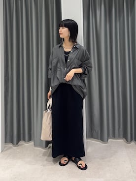 「DouDou（ドゥドゥ）のアイテム（バッグ）」を使った、MEGUMI  さん（レディース・154cm）の夏コーディネート