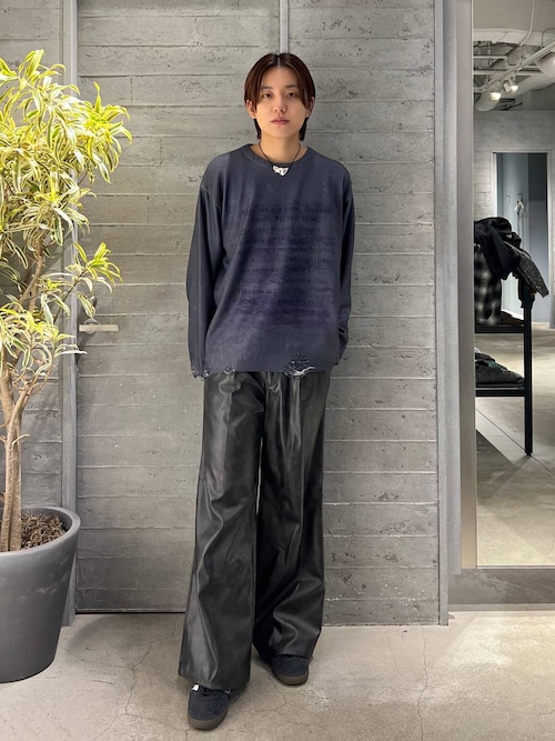 HAREニットセーター HARE セーター ニット Vネックステッチニットプルオーバー(HARE