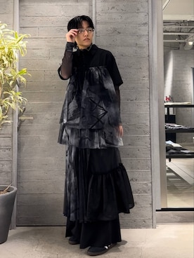 「アイテム（スカート）」を使った、kumaken1018さん（メンズ・180cm）の夏コーディネート