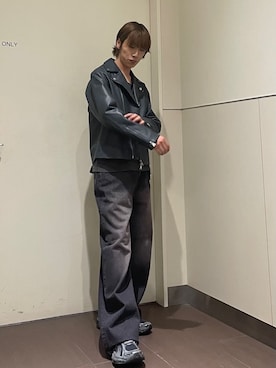 「tk.TAKEO KIKUCHI（ティーケータケオキクチ）のアイテム」を使った、nanoshiiiiiさん（メンズ・171cm）の秋コーディネート