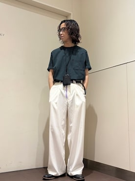 「tk.TAKEO KIKUCHI（ティーケータケオキクチ）のアイテム（リング）」を使った、nanoshiiiiiさん（メンズ・171cm）の春コーディネート