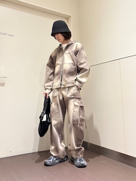 「tk.TAKEO KIKUCHI（ティーケータケオキクチ）のアイテム（ジャケット/アウター）」を使った、nanoshiiiiiさん（メンズ・171cm）の春コーディネート